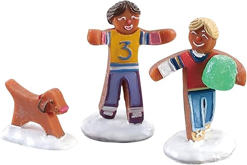 Lemax Village Collection - Juego de fútbol Gumdrop de 3 # 82591