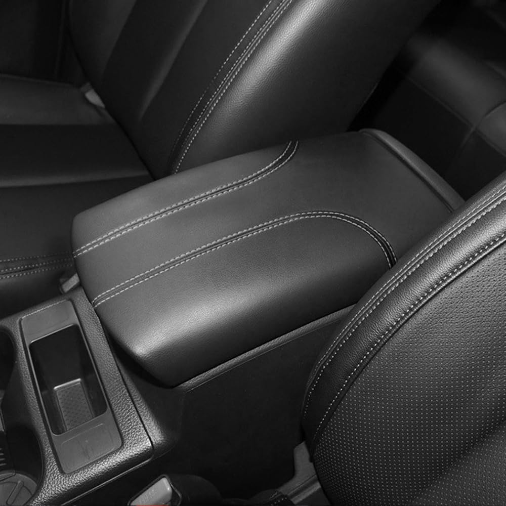 WENINETIES Armrest Covers for Nissan X-Trail 2017 2018 2019 2020 2021, Arm Rest Car Centre Console,Grey