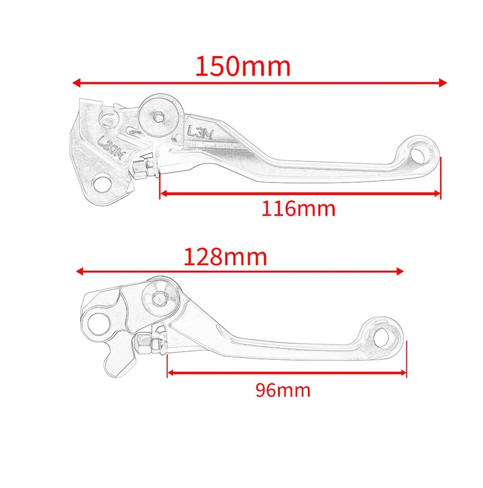 Moto Freno Frizione Master Leve Freno Frizione Pivot Per Moto 2025-2024 Maniglia Leva Per Da Cross Per YZ250F YZ 250 F 250F 2015-2023 2022 2021 2020