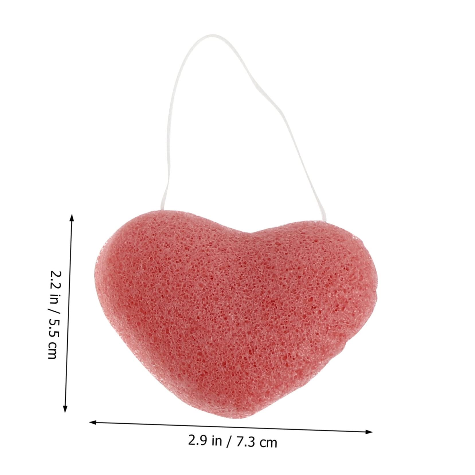 WOFASHPURET 5Pcs Face Exfoliating Sponge Soft Cleaning Pads for Daily Makeup Removal Gentle Exfoliation and Skin Care for Travel Go Cleansing