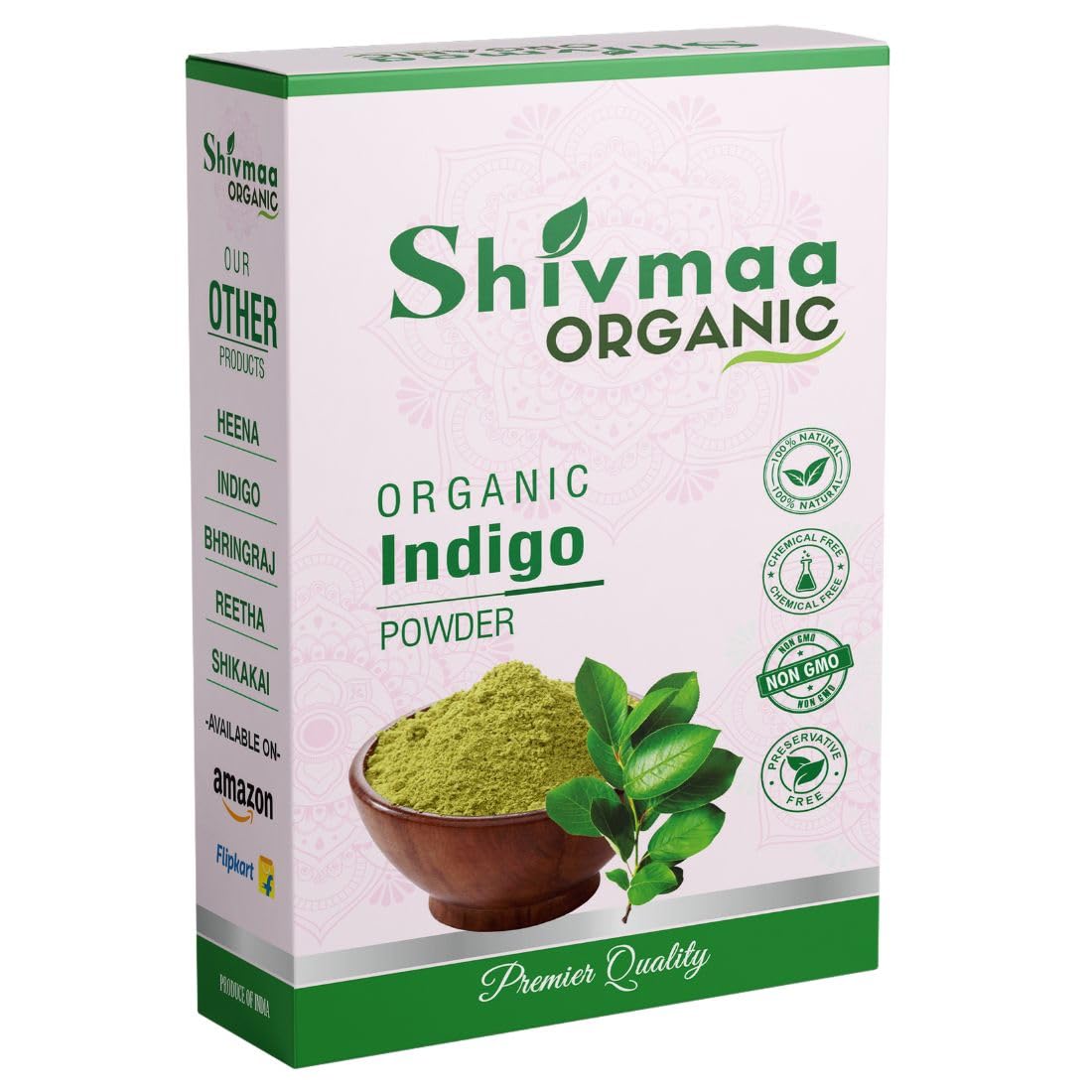 Indigo Powder for black Hair (200 grams)-image-13
