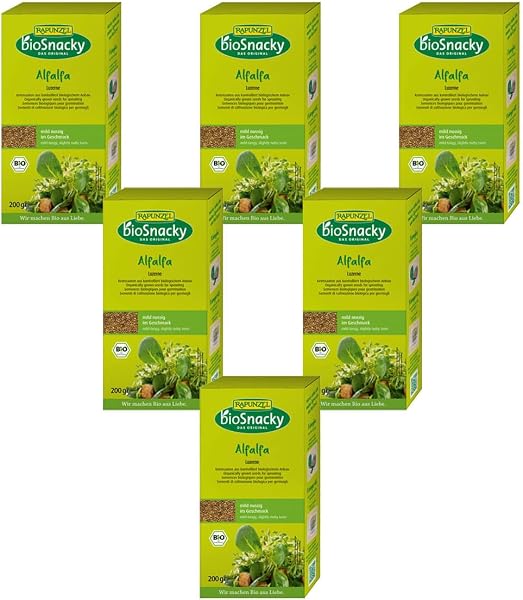Rapunzel Alfalfa Luzerne bioSnacky (1 x 200 gr)+ - 2