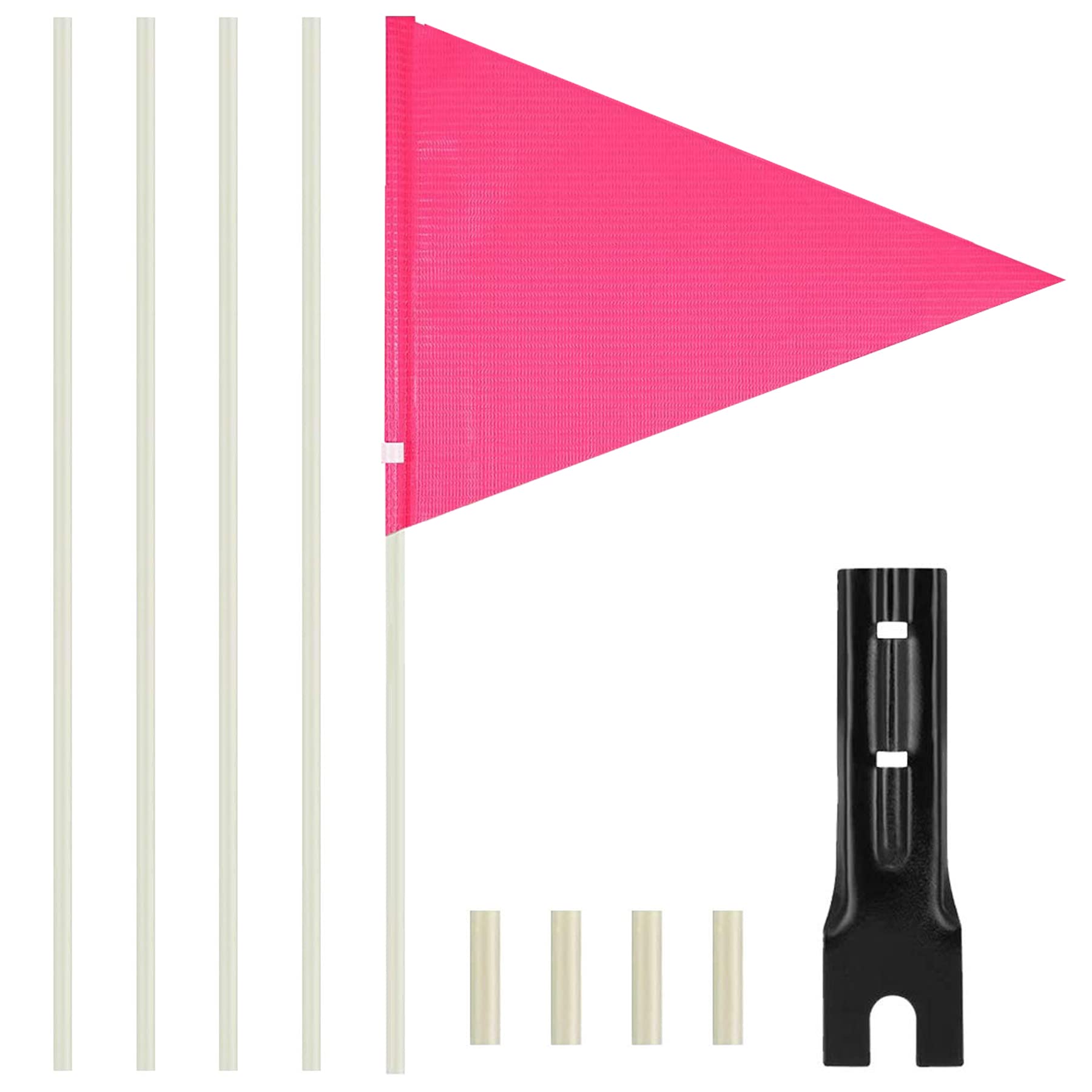 YeahBoomBicycle pennant, 150 cm safety flag, bicycle flag, adjustable bicycle pennant, children's bicycle pennant, children's bicycle safety flag, children's bicycle flag, warning sign