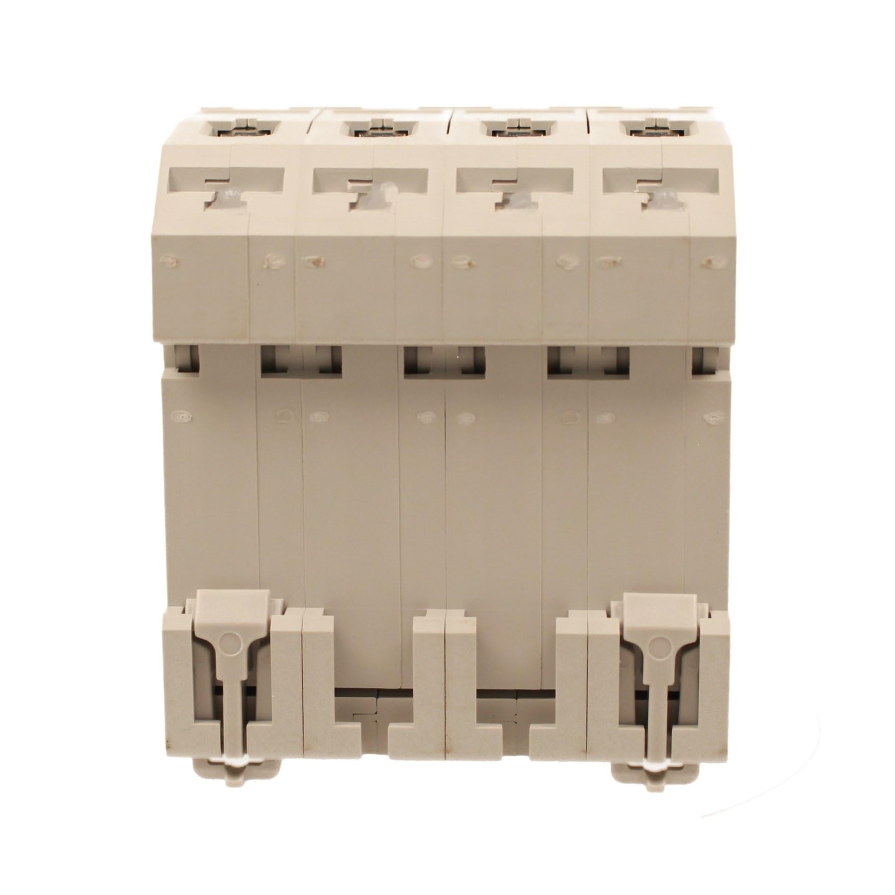 Interruptor magnetotérmico trifásico 4P 16 A C16, curva C 10 kA, 4 módulos DIN 380 V AC, certificado IEC60898-1, serie PB8H