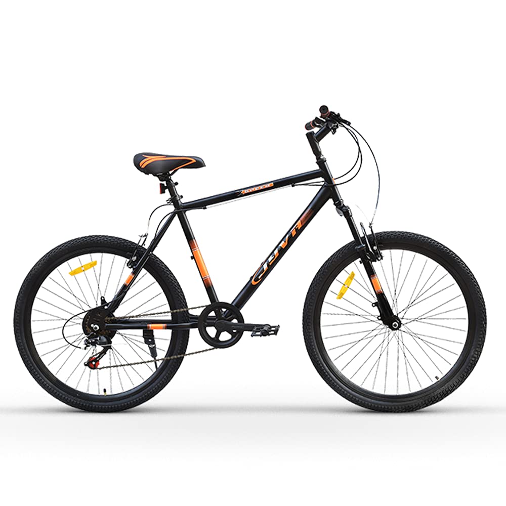 Jyva 26T 7 Speed Carbon Steel Mountain Bike, Multicolor, 18 Inch Frame - Ideal for Unisex Youth (B08XLX4RLP) Amazon Price History, Amazon Price Tracker