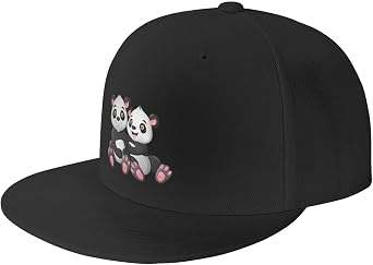 Panda Brothers Baseball Cap for Men Women Snapback Hat Trucker Flat Bill Caps Sun Hat