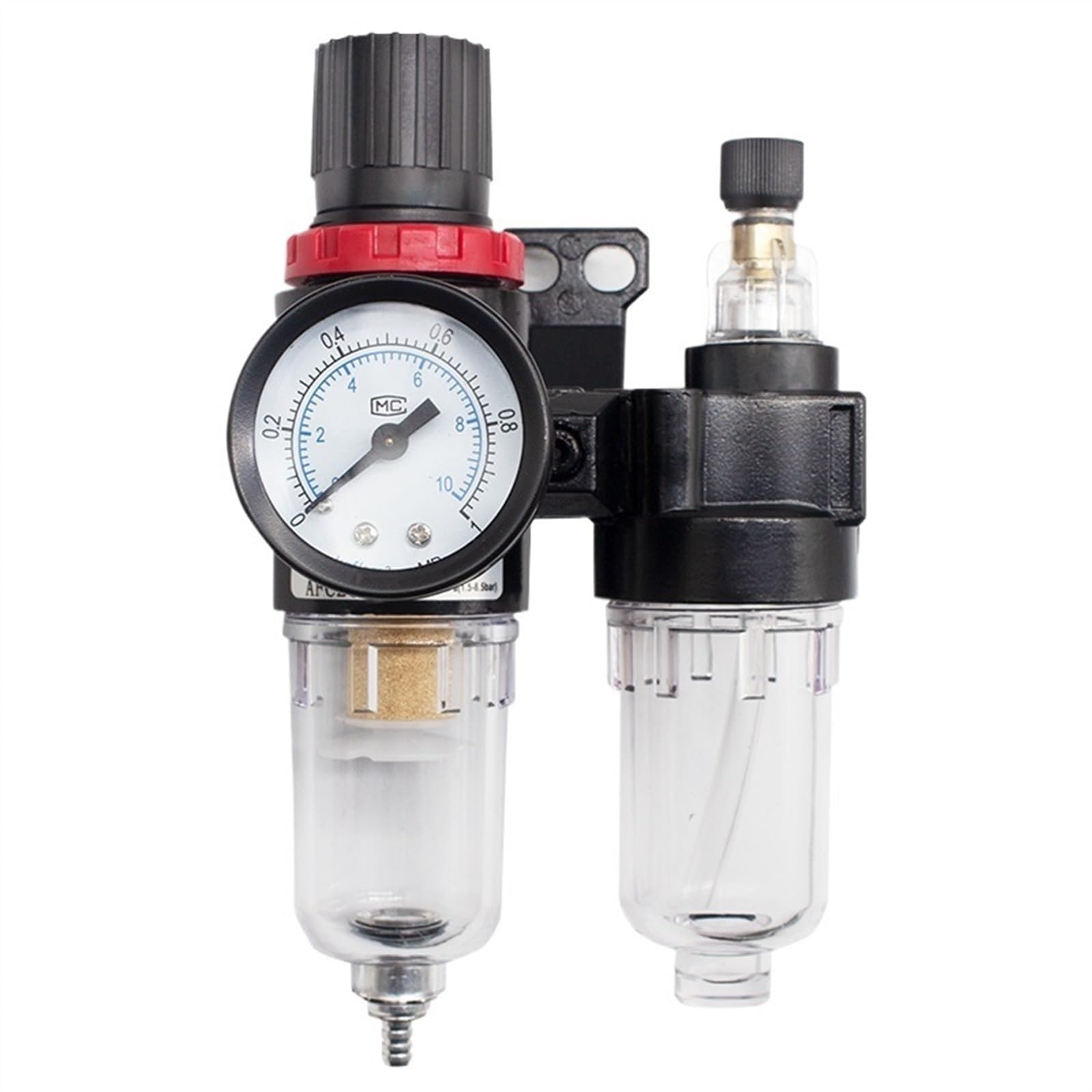 Processore di Gas Serie AFC2000 Valvola di Regolazione della Pressione del separatore Filtro Olio-Acqua(with 8 Mm Connector)