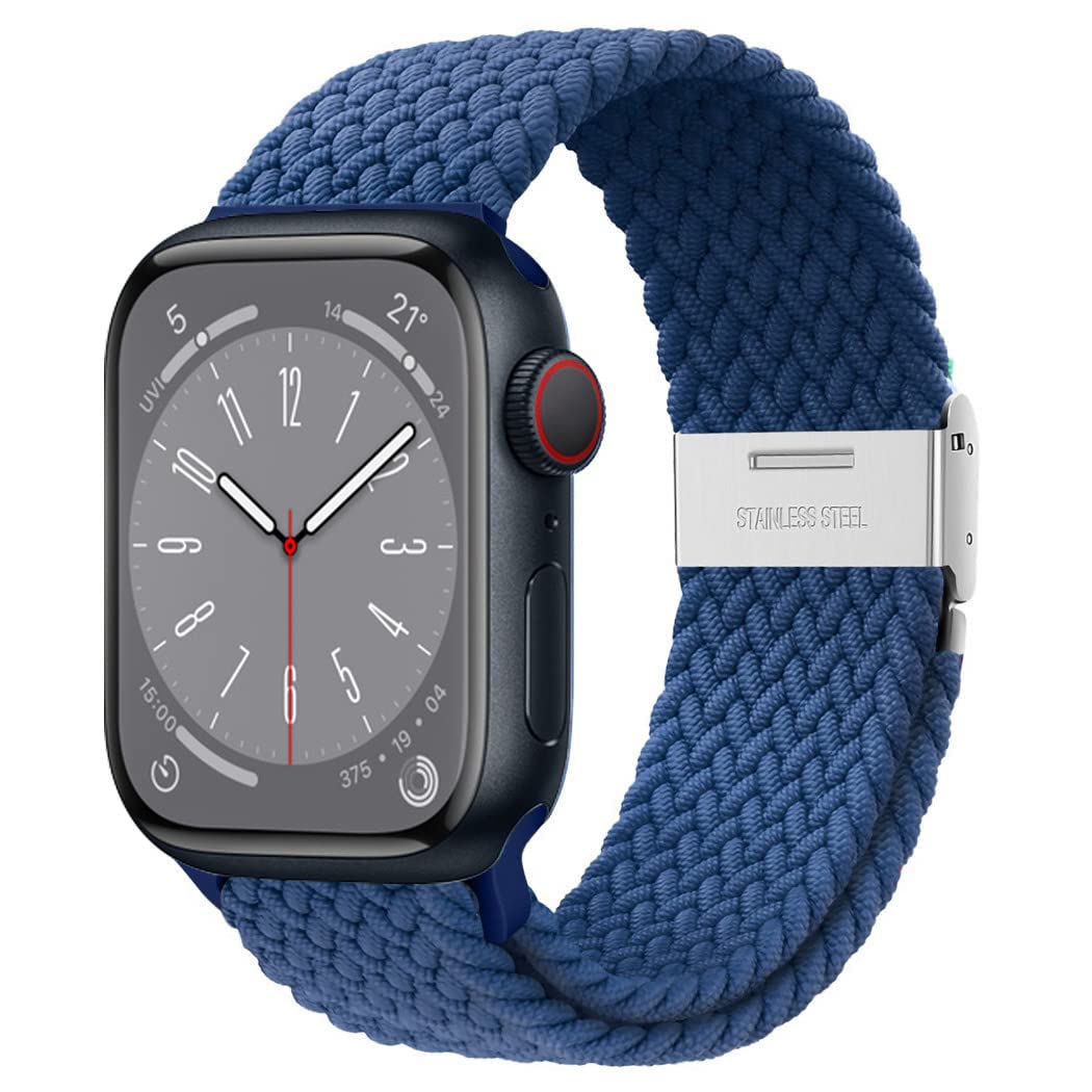純正】Apple Watch41mm ストームブルー ソロループ サイズ5 純正】Apple Watch41mm ストームブルー ソロループ サイズ5