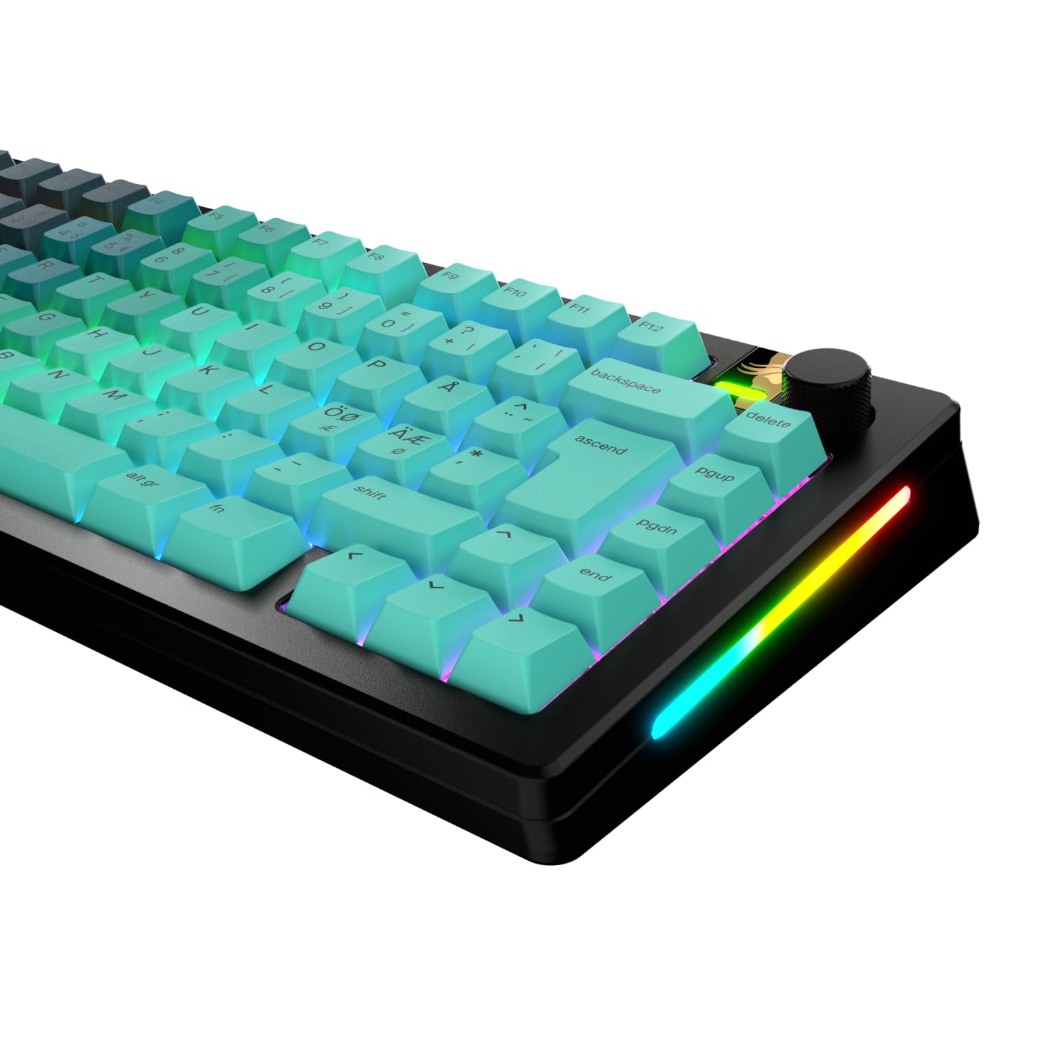 GLORIOUS GPBT Nakładki Nordycki PBT Cherry (Rain Forest)