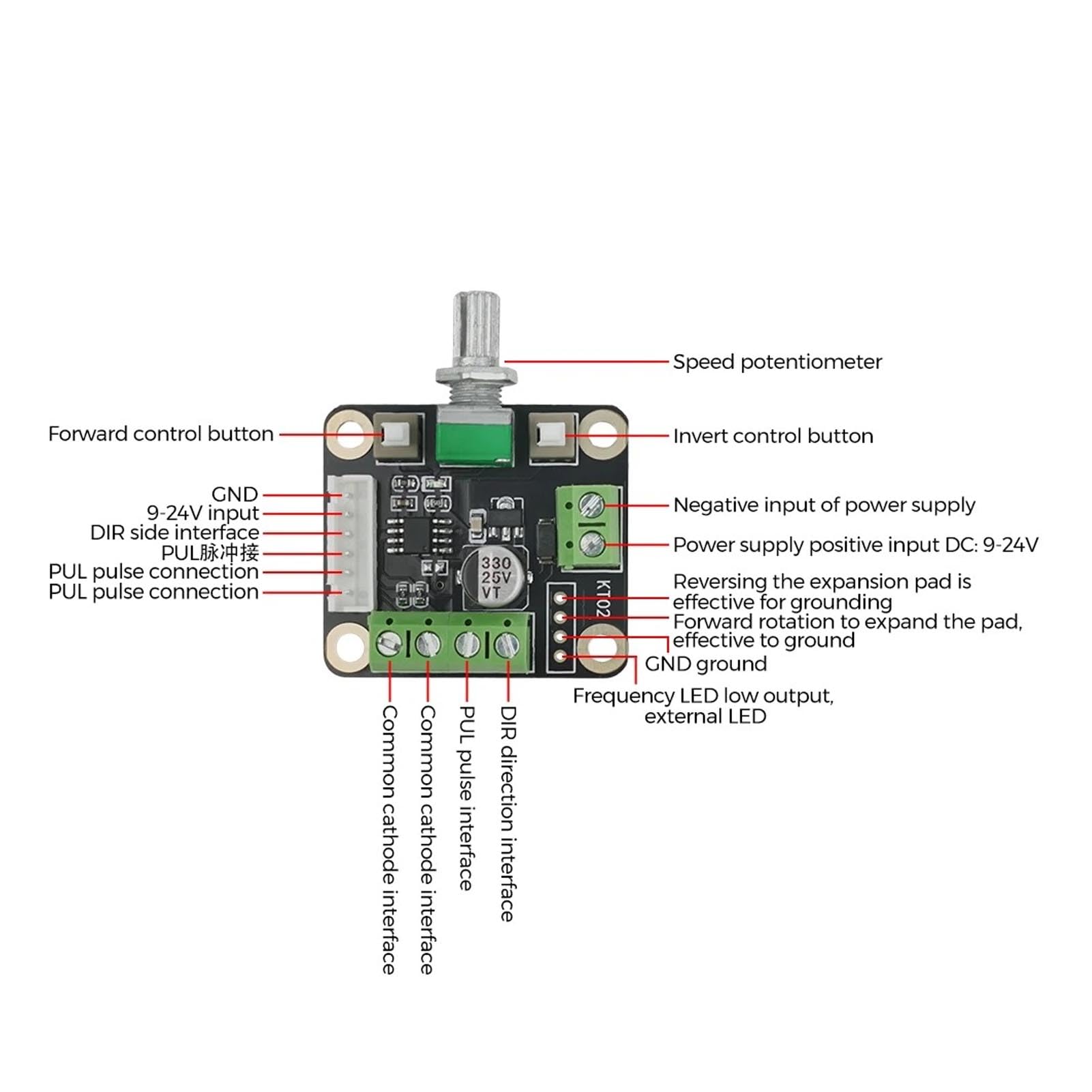 Kit de controlador de motor paso a paso Nema23 23HS5628 126N.cm 2.8A 56 mm 6,35 mm Motor de diámetro de eje con controlador de motor bifásico TB6600 para grabador Impresora 3D