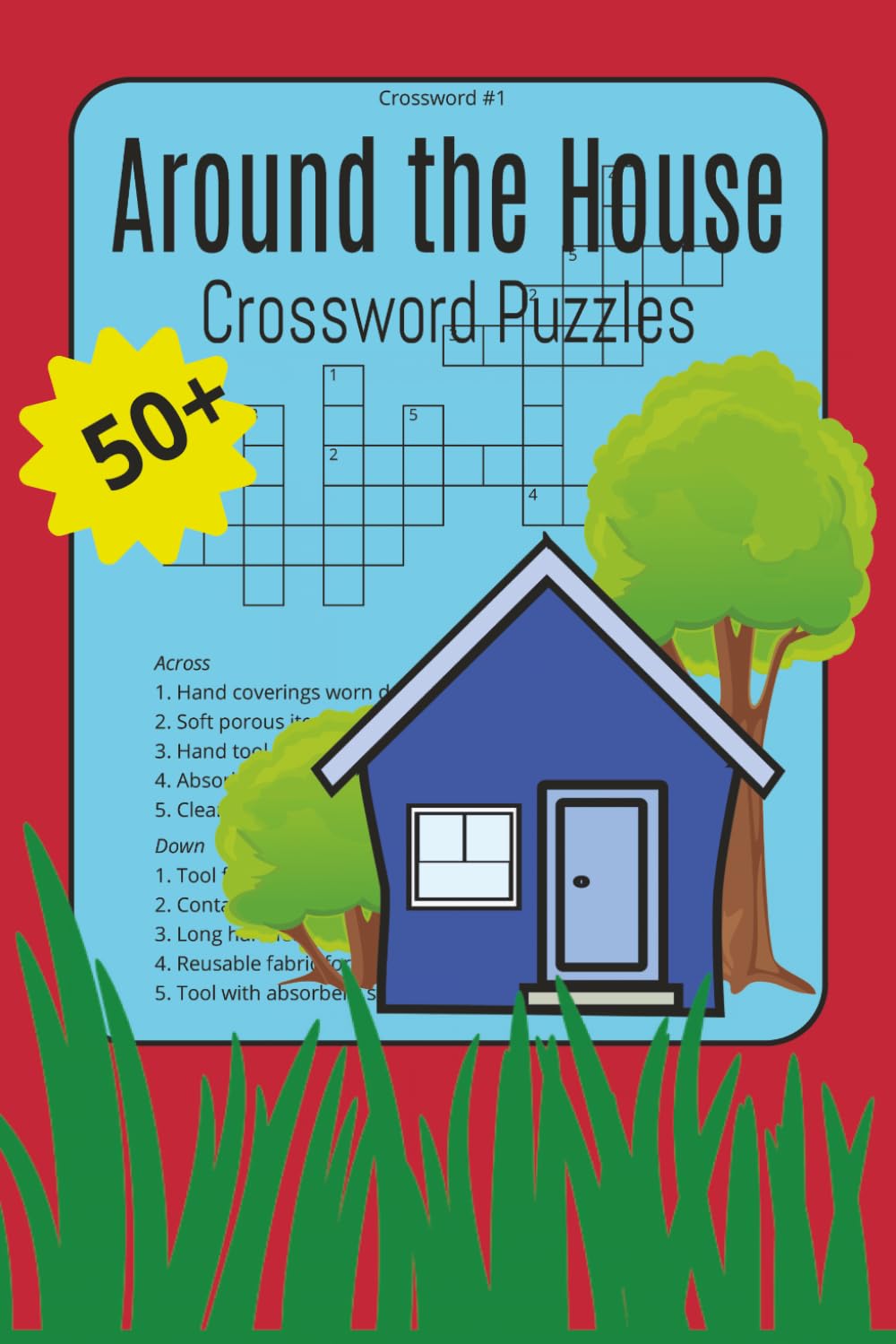 Around the House Crossword Puzzle Book