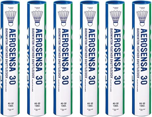 Yonex Aerosensa 30 Feather Badminton Volante (Velocidad 77)