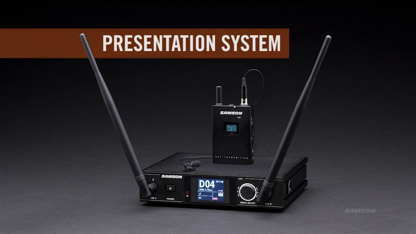 Amazon.com: Samson Synth 7 Presentation Professional UHF Wireless