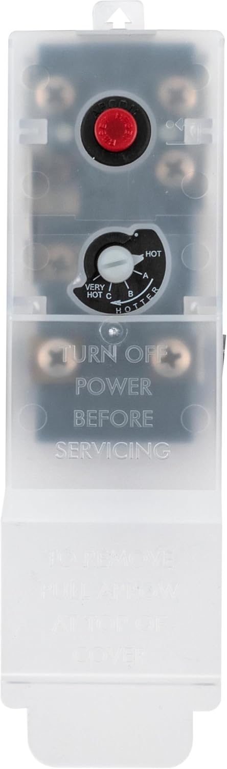 EASTMAN Electric Water Heater Thermostat with Double Throw, 120V/240V Upper Thermostat, 60075