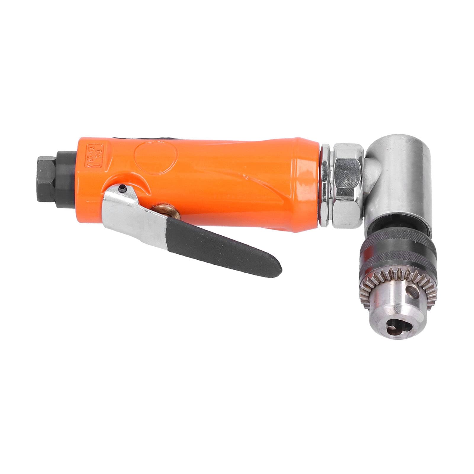 Taladro neumático Taladro angular de aire 90 grados 1/4 pulgada 6 mm Cabeza acodada Herramienta manual KP555L para talleres industriales y sitios de construcción Material d (Estilo japonés)