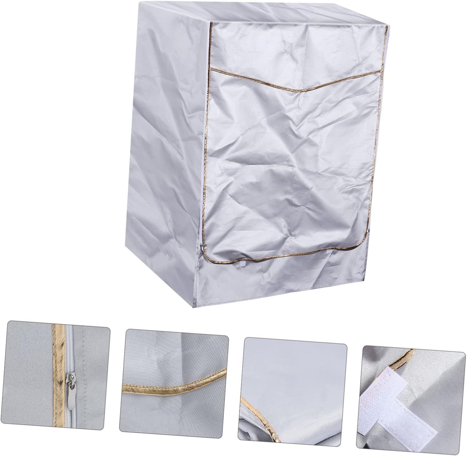 Homoyoyo 7.5kg Washing Machine Cover for Front-loading Washers and Dryers and Wear Resistant for Indoor and Outdoor Use