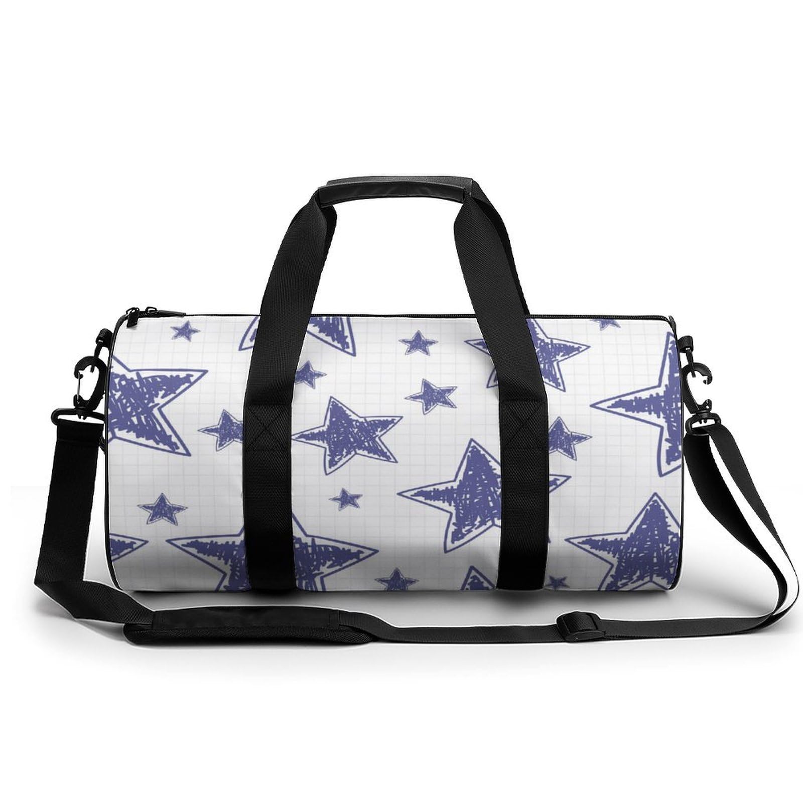 Sac de gym Étoile Violette : fini le manque de place avec ce format 45cm - 8