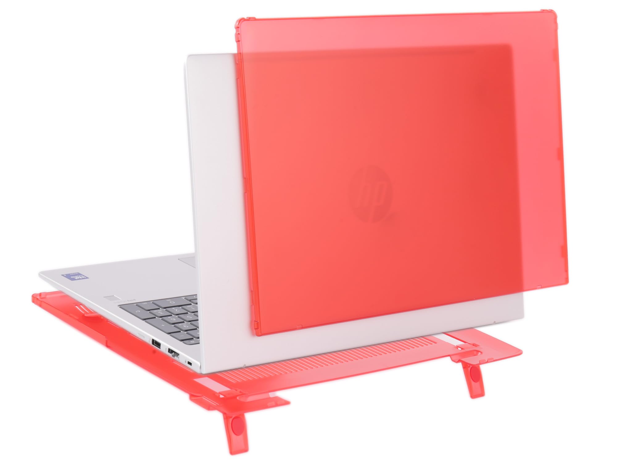 mCover Custodia rigida compatibile con HP ProBook 450/455 G8/G9/G10 da 15 pollici e serie EliteBook 650 G8/G9/G10 (non compatibile con altri modelli HP) (Transparente