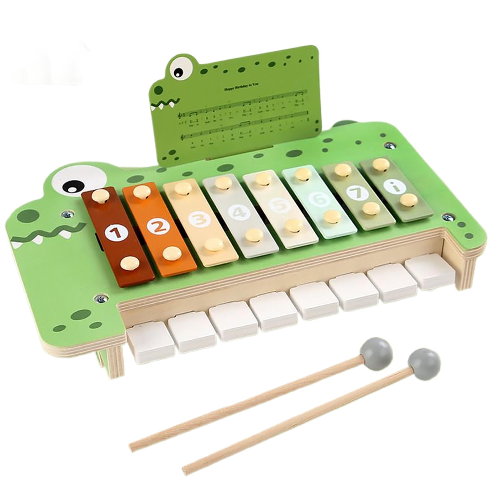 Xylophone Enfant Instrument d'Éveil Sensoriel et d'apprentissage Percussion