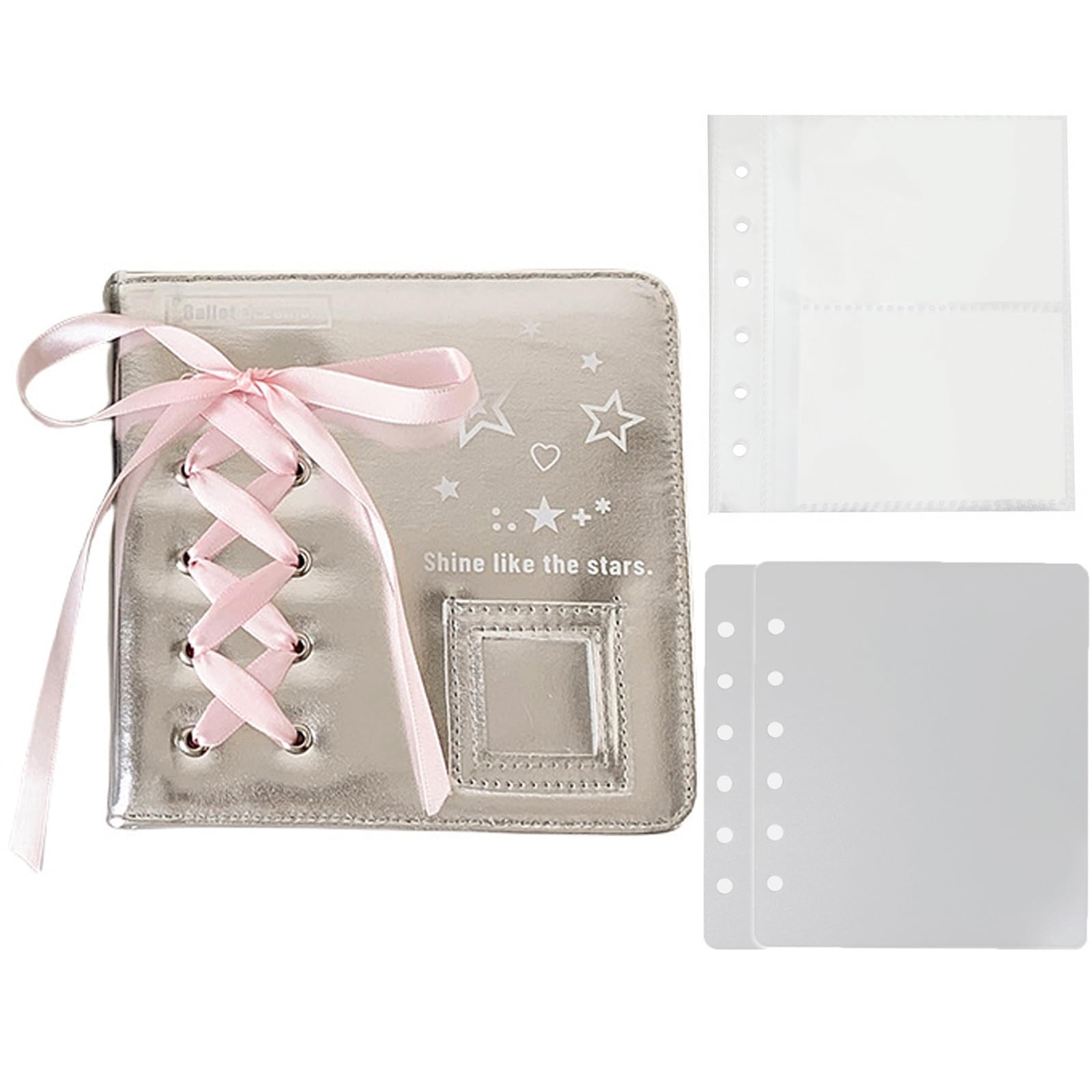 Amazon.co.jp: Botocoo シール帳 可愛い カードファイル バインダー 6