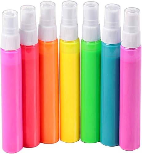 Miniatura 2 de TULIP Juego de aerosol de tela 31424 SOP Multi Mini Neon 7Pk, 0.81 onzas líquidas (paquete de 7)