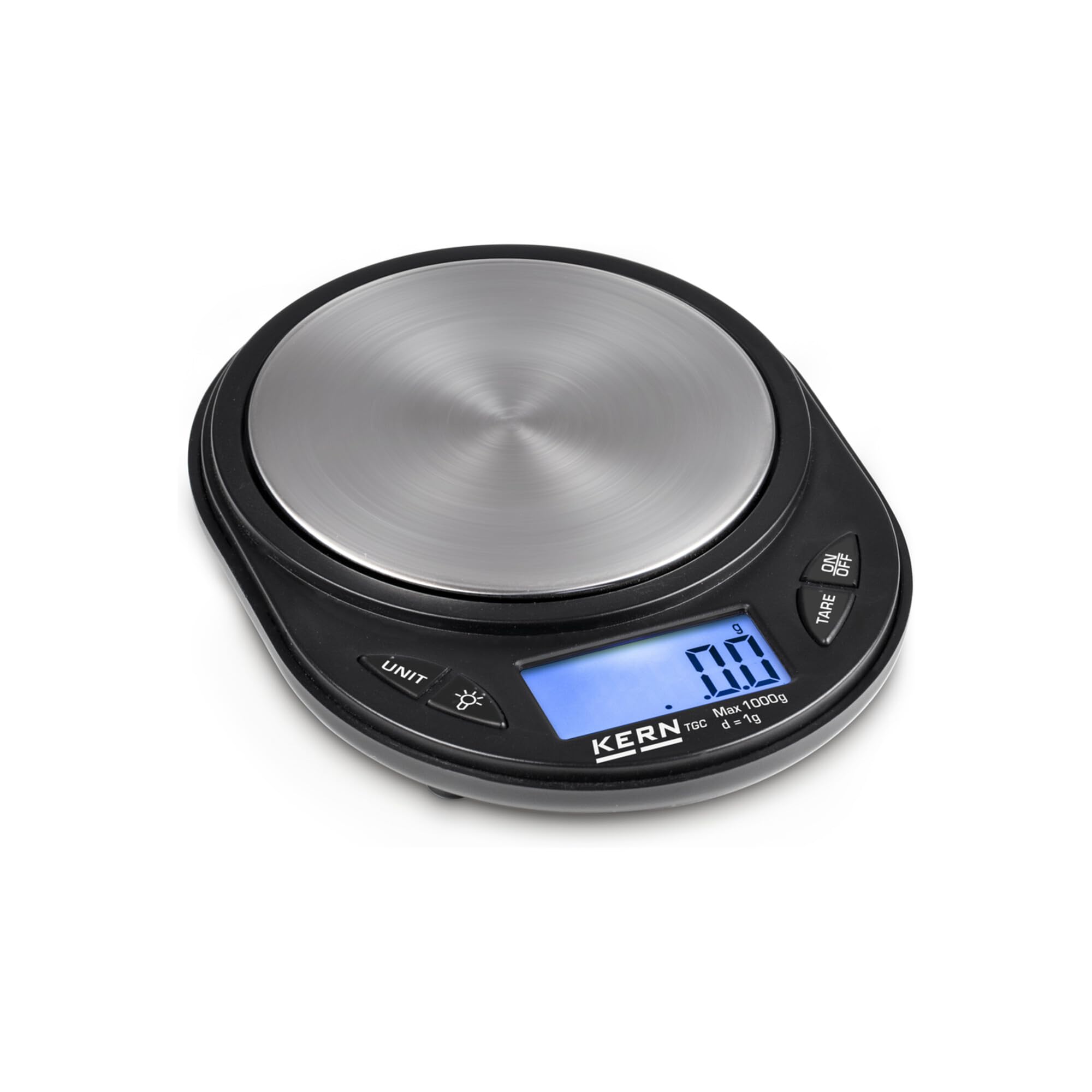 KERN TGC 500-1S05 - Bilancia tascabile Max 500 g: D=0,1 g