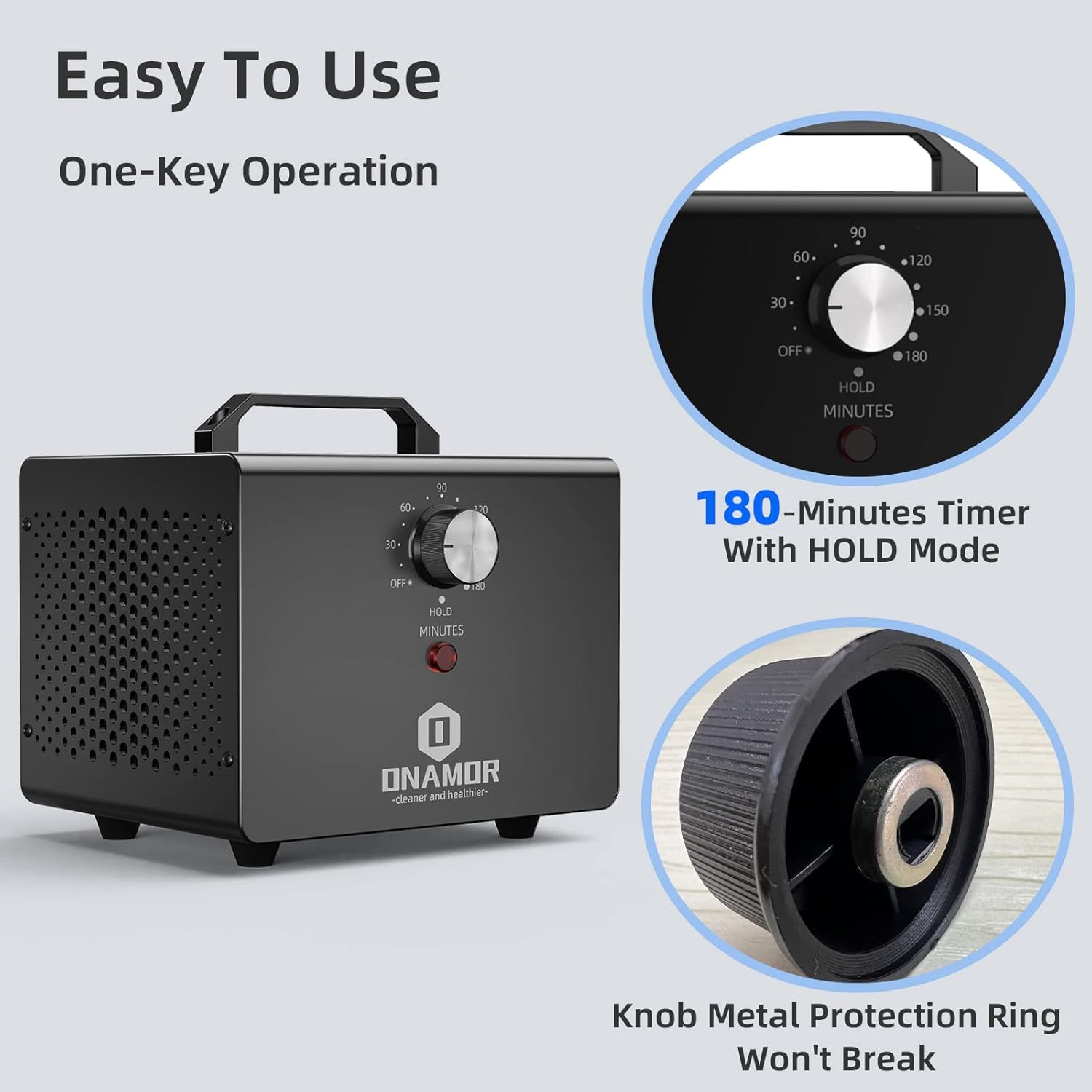 Buy ONAMOR Ozone Generator 12000mg/h Ozone Machine Ionizer & O3