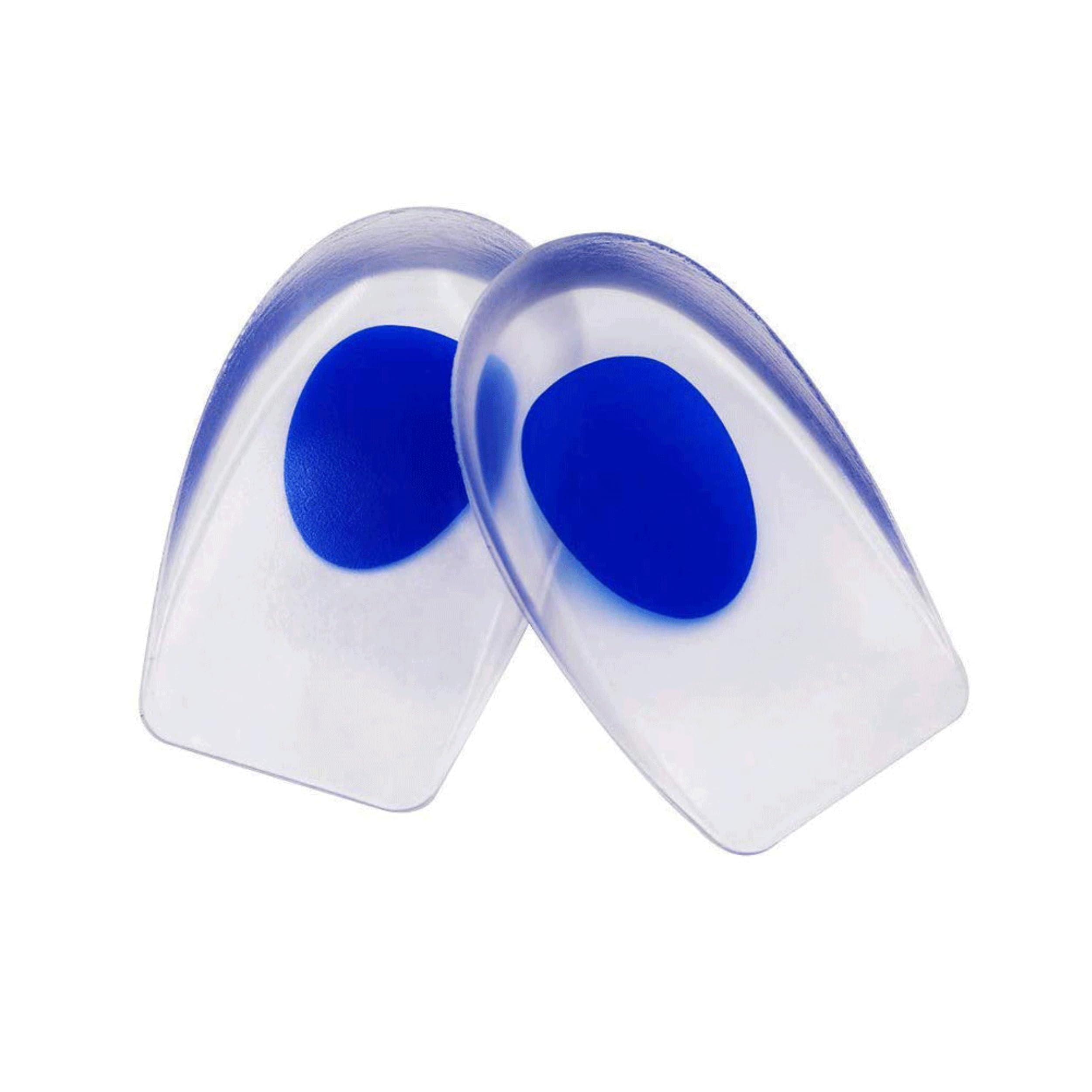 Silicone Heel Cushion - Silicone Transparent Cushioning for Shock Absorption and Pain Relief - 2 count (1 Pair | Standard Free Size)-image-46