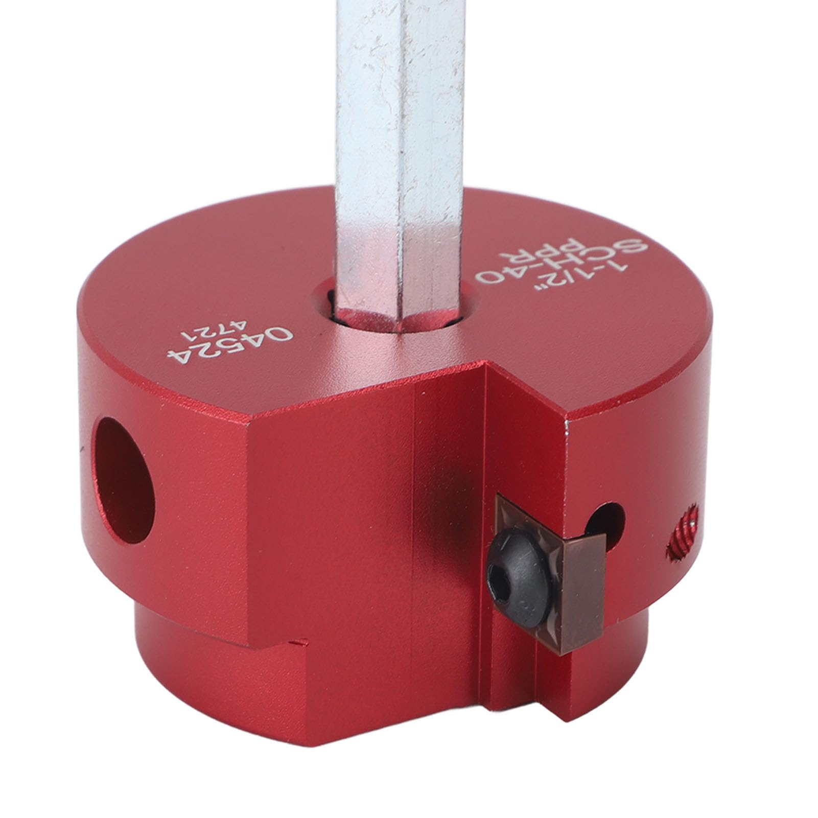Alésoir de tuyau en PVC, Kit professionnel en alliage d'aluminium (1.5 pouces) pour élargir les raccords, pour conduites d'eau et de drainage, pour plomberie