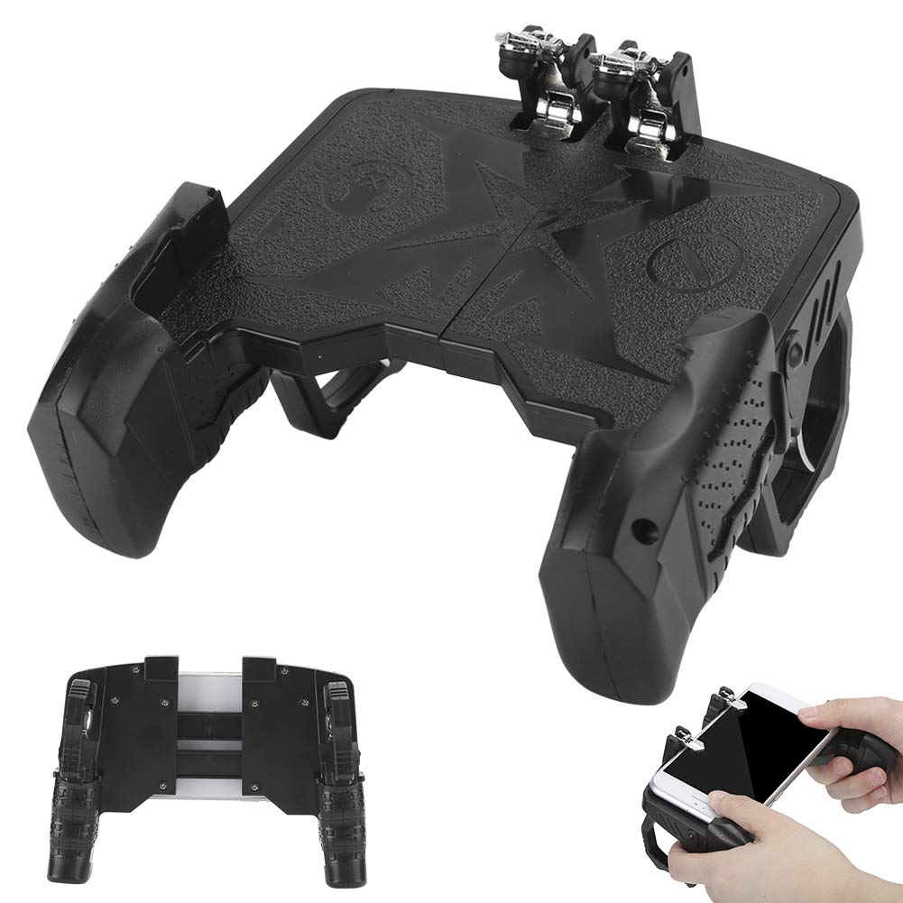 Mobile Phone Game Controller Wireless Gaming Controller Gamepad Joystick for PUBG/Call of Duty/Fortnite PUGB Helper for 4.7-6.5 inch Android/iOS Smartphone Ergonomic & Lightweight