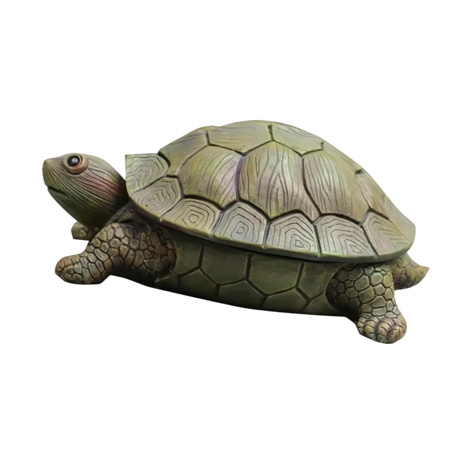 RGYBAO Unique Turtles Themed Resin Container with Storage Function Great Gift Addition for Various Occasions Shellback Resin Jewelry Box