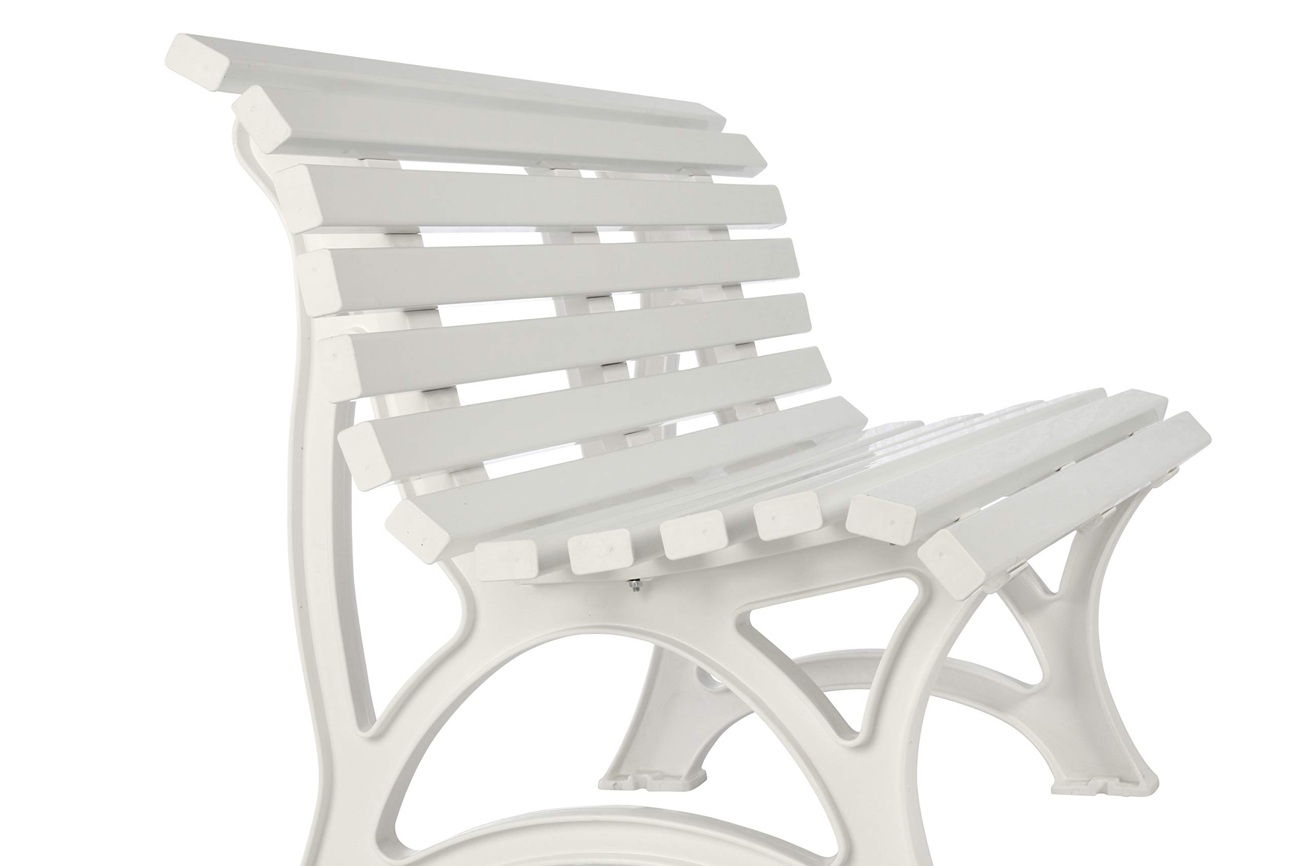 Banc d'extérieur en plastique