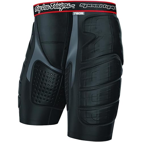 Troy Lee Designs Shock Doctor LPS 7605 Protective Shorts - Cycling Motocross Dirt Bike Mountain Bike Padded Short