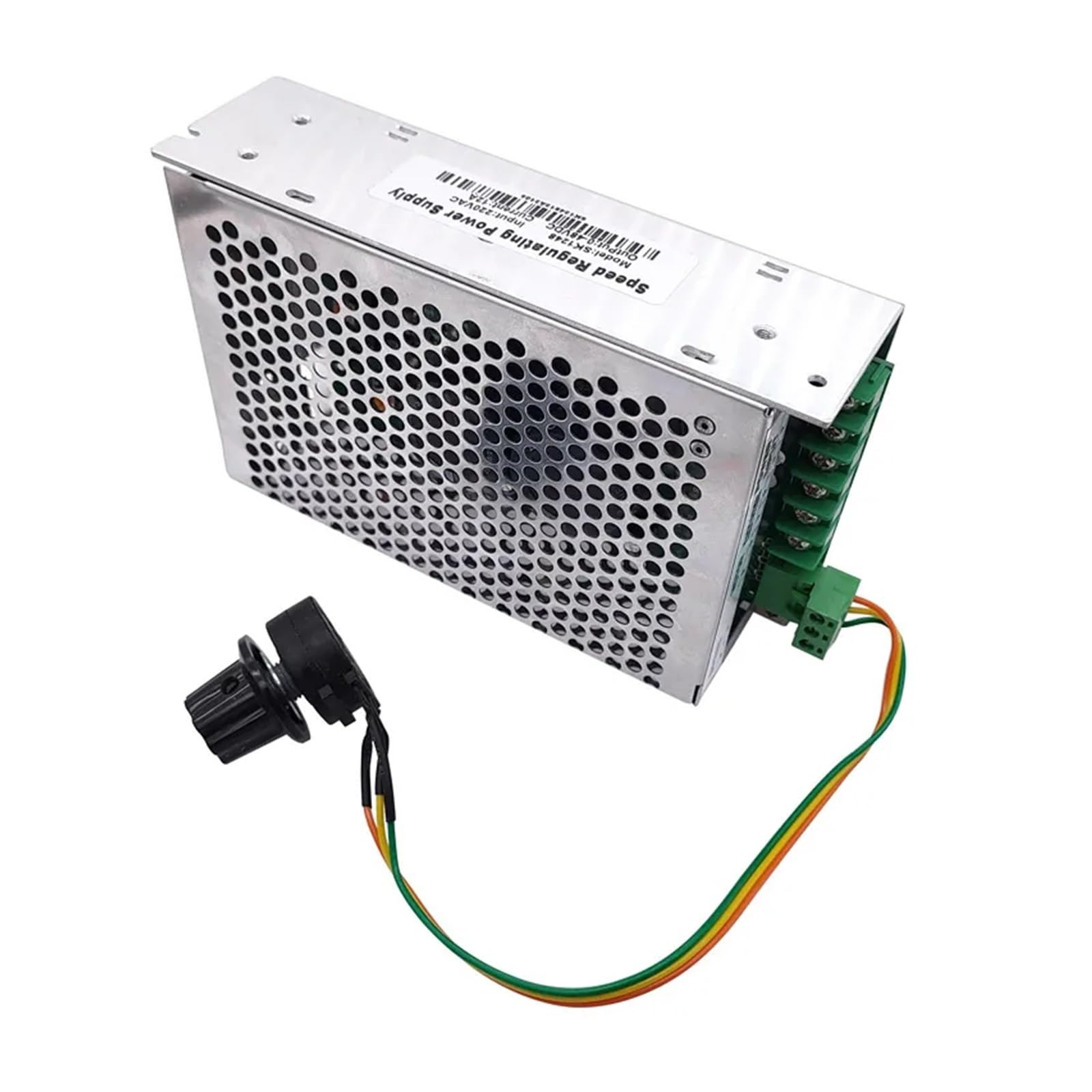 HSMQUBDBX SK1248 0-48VDC Speed Regulating Power Supply 12A 220VAC Input Electronic Starter Control Supply for DC Spindle Electronic Starter