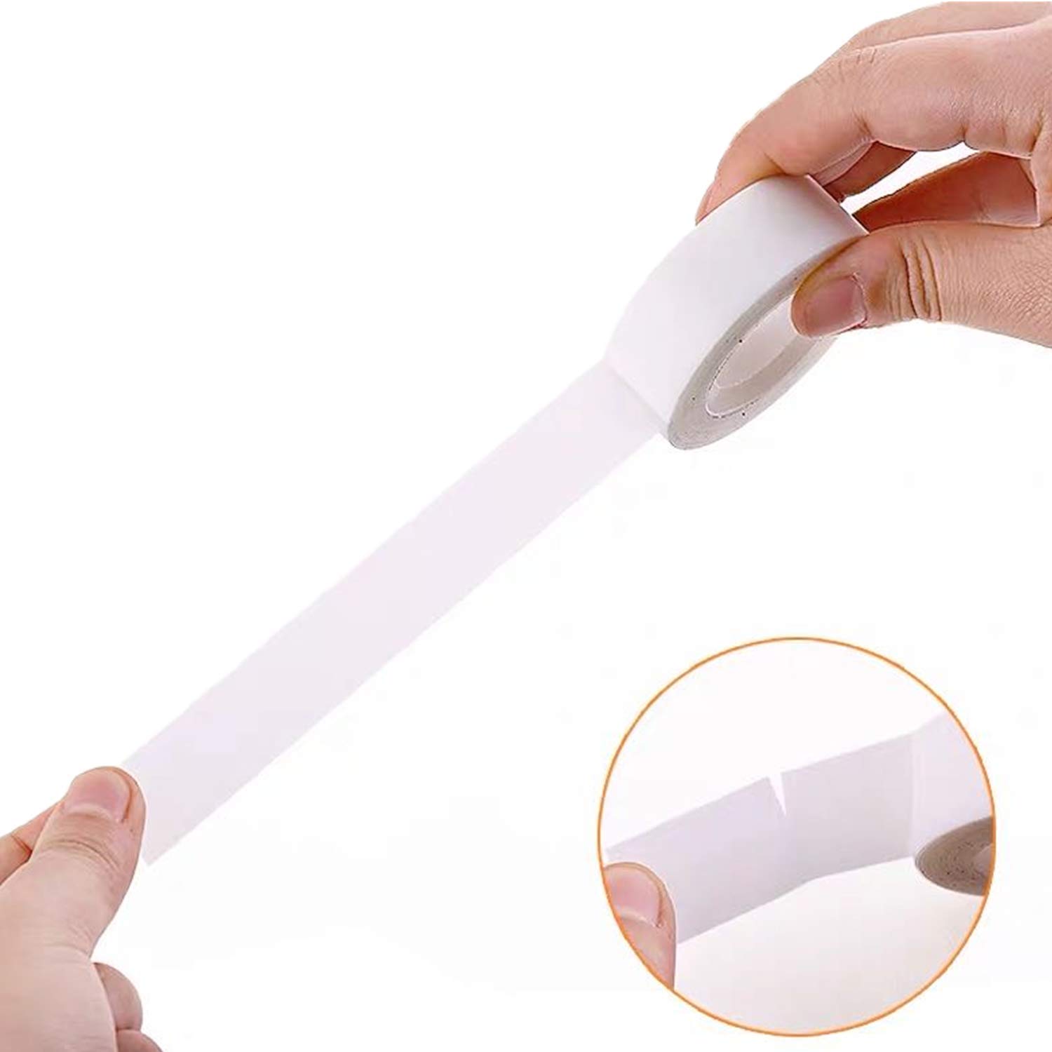 Unsichtbares transparentes Klebeband, 16 Rollen, Heimbürobedarf, Schulbedarf für College und Klassenzimmer, starker Klebstoff, fotosicher, 1,9 x 2,286 cm, 2,5 cm Kern