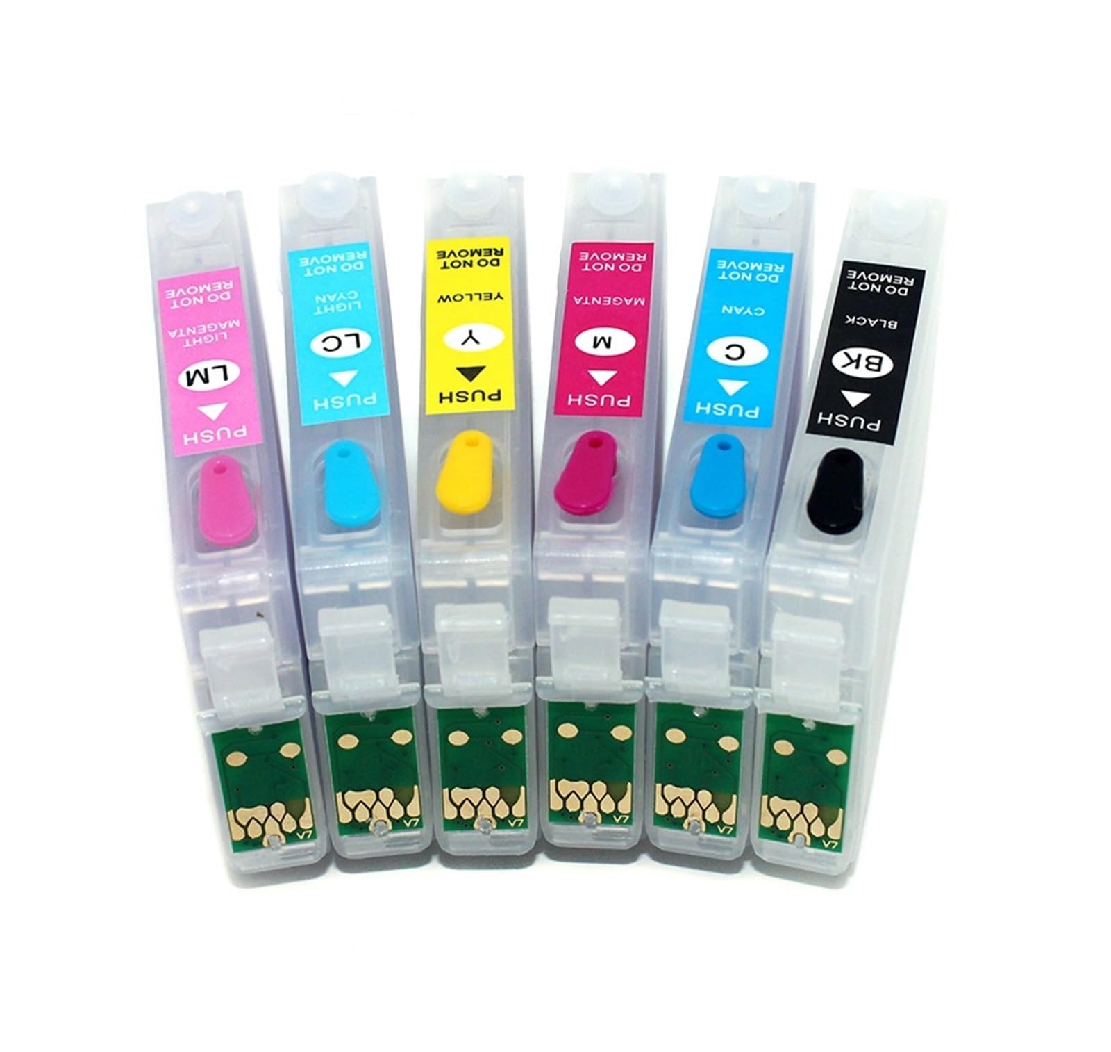 6pcs Cartuccia 79XL Compatibile Con Epson 1430 Chip ARC | Stampa fotografica, design ricaricabile, chip ARC, flusso di inchiostro stabile, colori vivaci