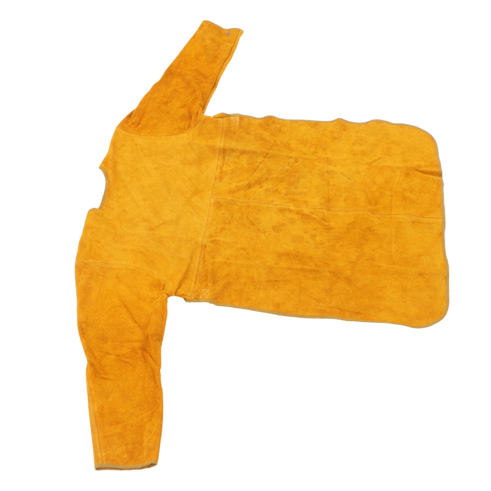 Chaqueta de Soldadura Delantal de Soldadura de Cuero Artificial