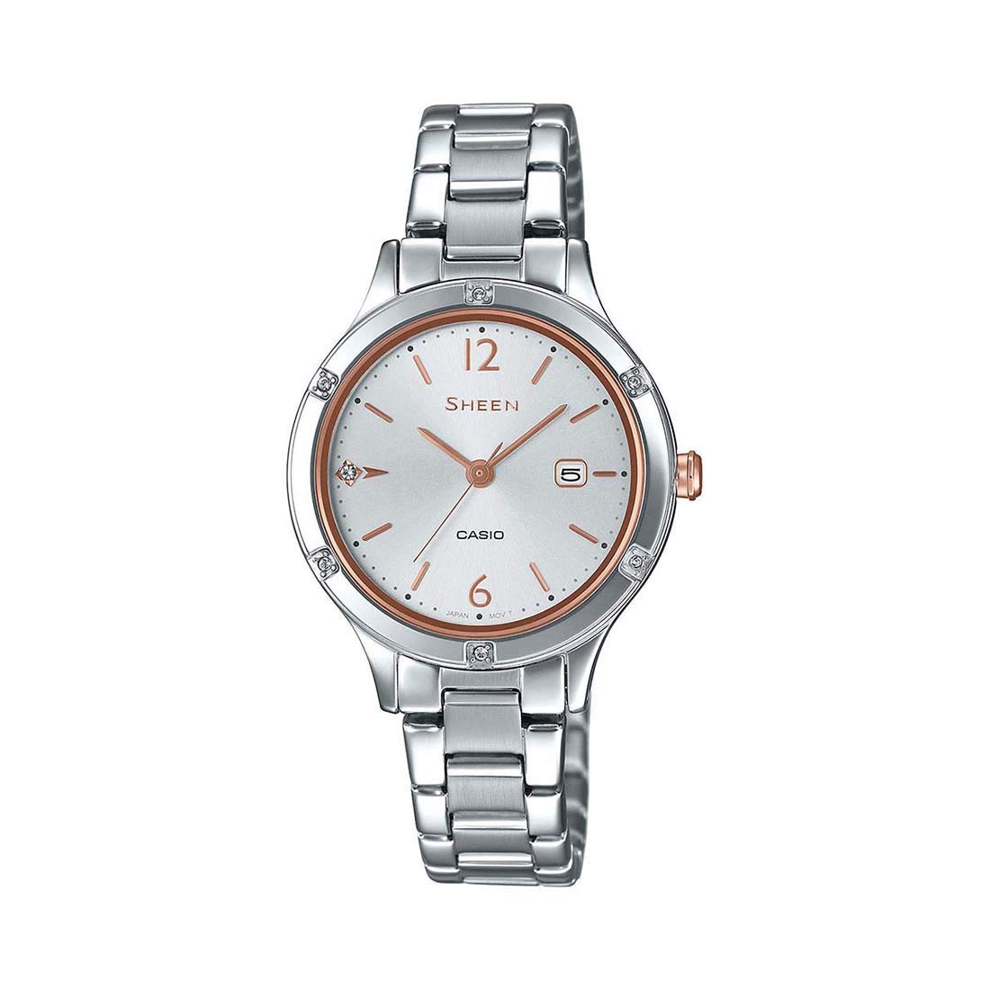 Casio Analog Silver Dial Womens Watch - SHE-4533D-7AUDF (SH205) (B0827TCRHH) Amazon Price History, Amazon Price Tracker