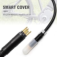 Vista 5 de Ebike Cable Connector 9 Pin 60cm Male Motor Cable Electric Bicycle Motor Adapter with Hall Sensor Ebike Conversion Parts