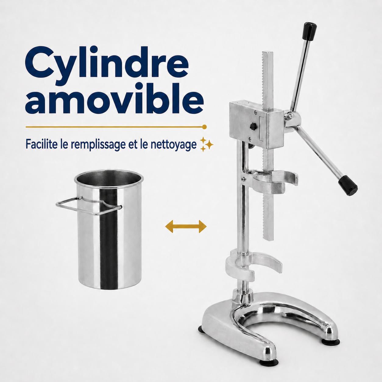 Machine à Churros Manuelle 2L – Churrera Verticale en Acier Inoxydable pour Usage Domestique et Commercial