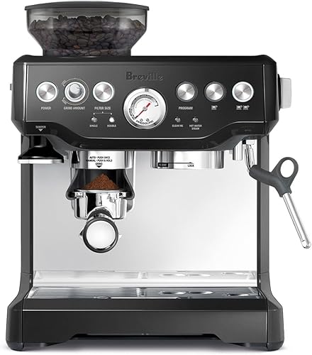 Miniatura 10 de Breville Barista Express BES870XL - Máquina de café expreso, acero inoxidable cepillado Acero inoxidable cepillado,Sésamo negro,Trufa Negra