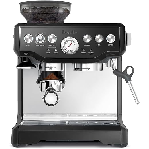 Breville Barista Express Espresso Machine BES870BSXL, Black Sesame