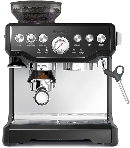 Breville Barista Express BES870BSXL black sesame espresso machine