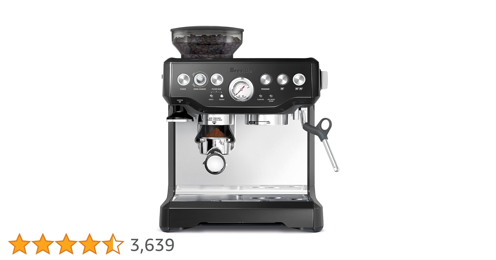 【早い者勝ち！】Breville Barista ExpressBES870XL Breville BES870BSXL The Barista Express Coffee Machine