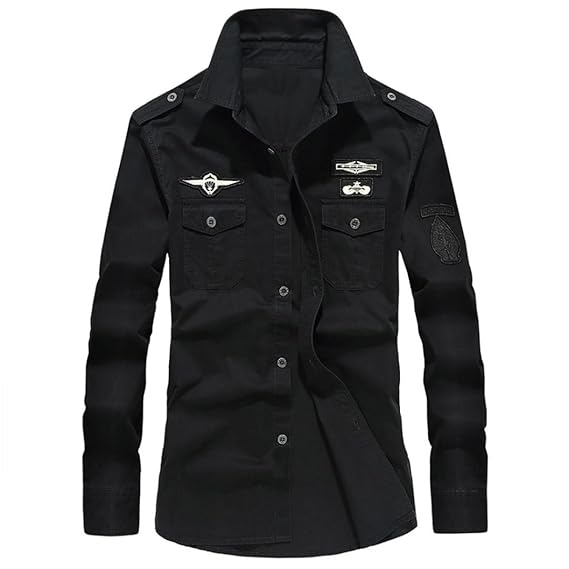 Military black shirt Clearance