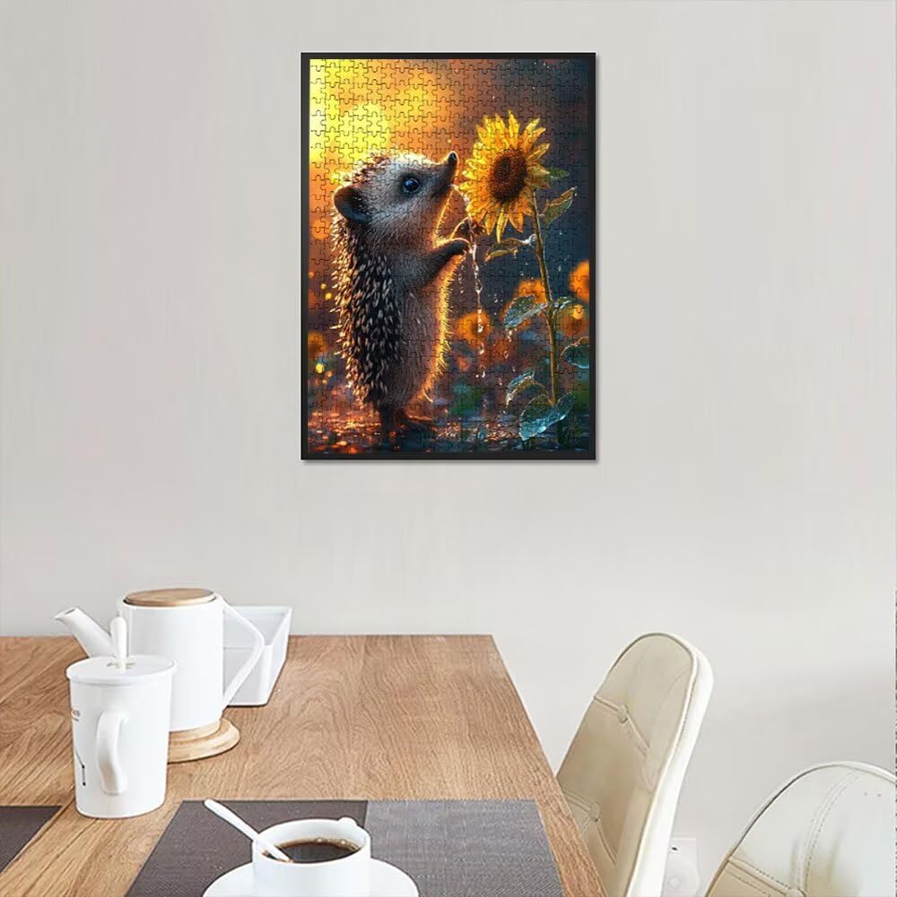 Puzzle 4000 Pezzi, Girasole Erico 3D Puzzle per Adulti Impegnativo, Educa Puzzles Artistico, Divertente E Stimolante Puzzles Decorativo per La Famiglia, Regalo e Decorazione Pareti DX0YL6-921