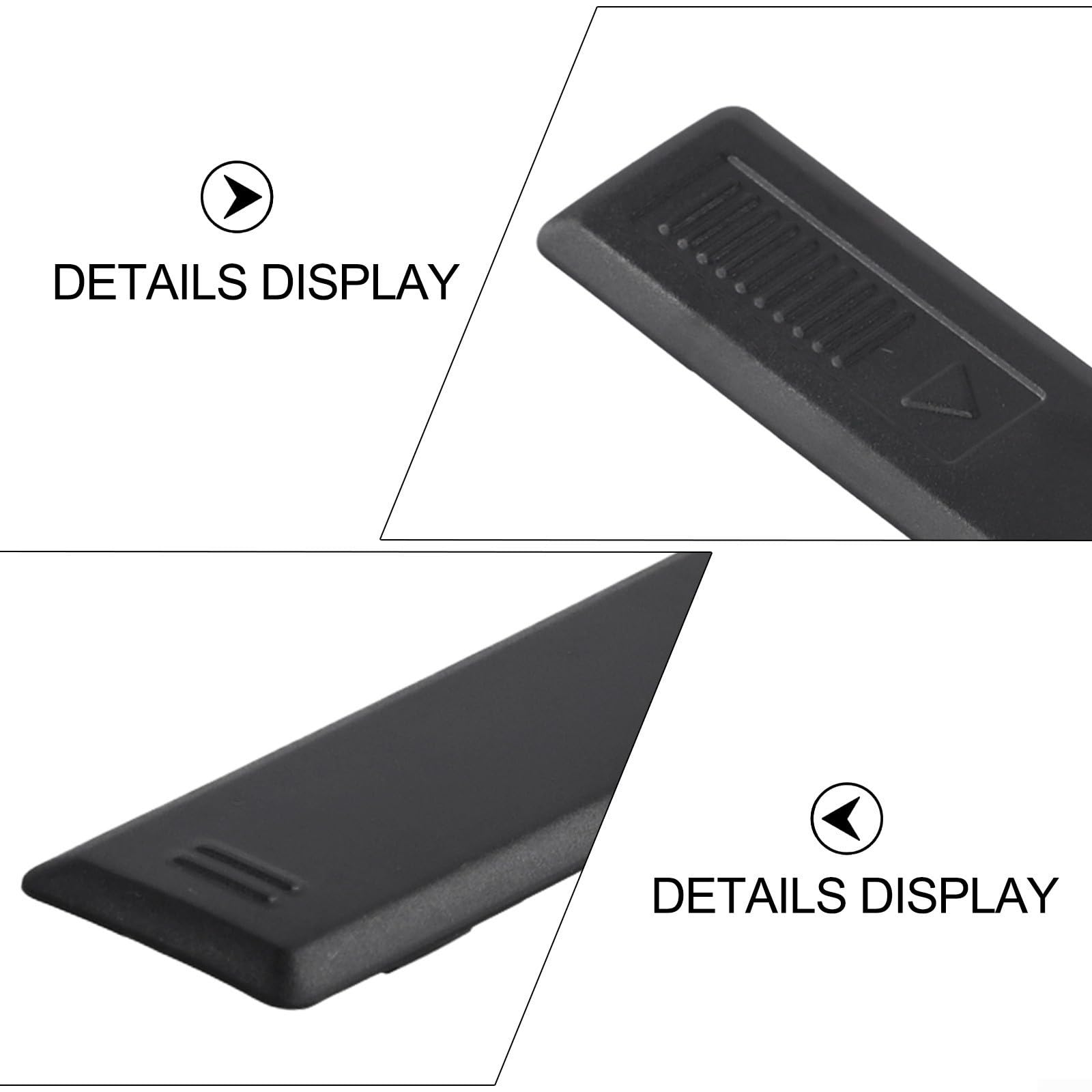 Swift 78132-68L01 - Set di coperture per barre portatutto in ABS nero, accessorio di ricambio per parti rotte o danneggiate