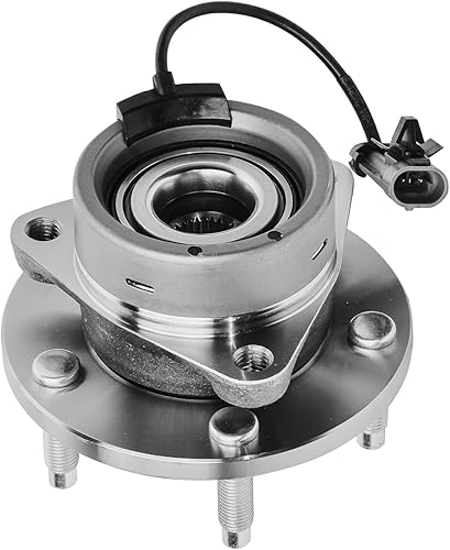 Detroit Axle - Buje de rodamiento de rueda delantera de 5 lengüetas para Chevy Cobalt HHR, cojinete de cubo Pontiac Pursuit G5 Saturn Ion Red Line,