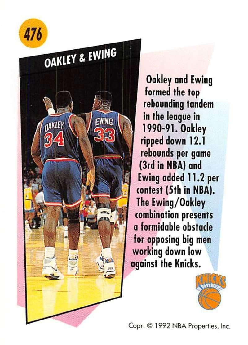 Amazon.com: 1991-92 SkyBox Series 2 Basketball #476 Patrick Ewing
