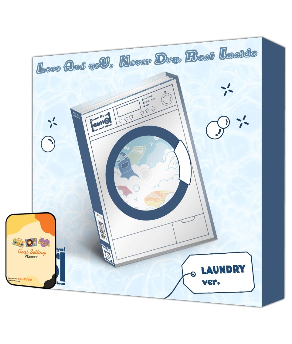 Bolsvos Laundry Ver. Laundri Moonbyul (Mamamoo) Album [Laundry Ver.]+Pre Order Benefits+Bolsvos Idol-Inspired Freebies (4Th Mini Album)